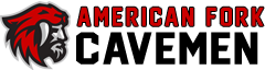American Fork Caveman Football Logo
